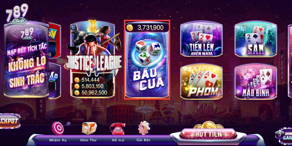 Trò chơi Bầu Cua Tại 789Club